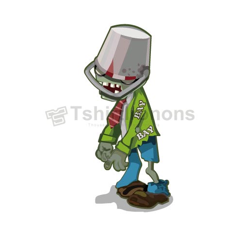 Plants vs. Zombies T-shirts Iron On Transfers N2479